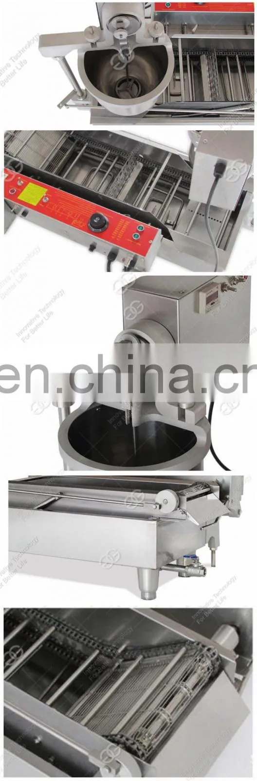 Automatic Used Glazed Donuts Machine Making Production Line Portable Donut Machine