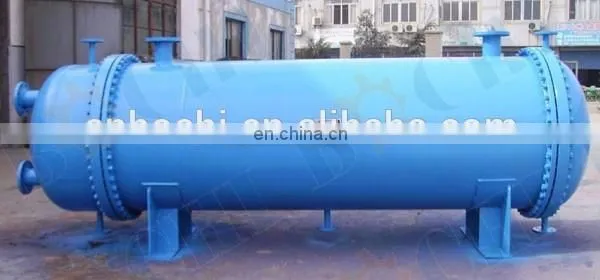 Industrial shell tube heat exchanger