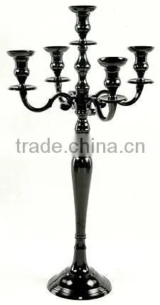 Metal Wedding Candelabra With Silver Finish, Manufacturer Of Candelabra From india