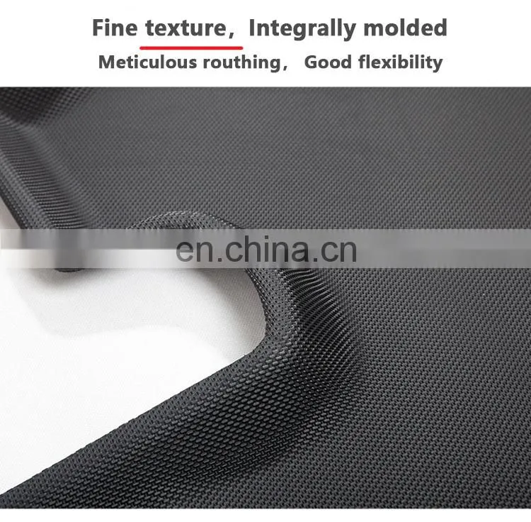 2021 style 3D floor mats for tesla model y car parts easy to wash