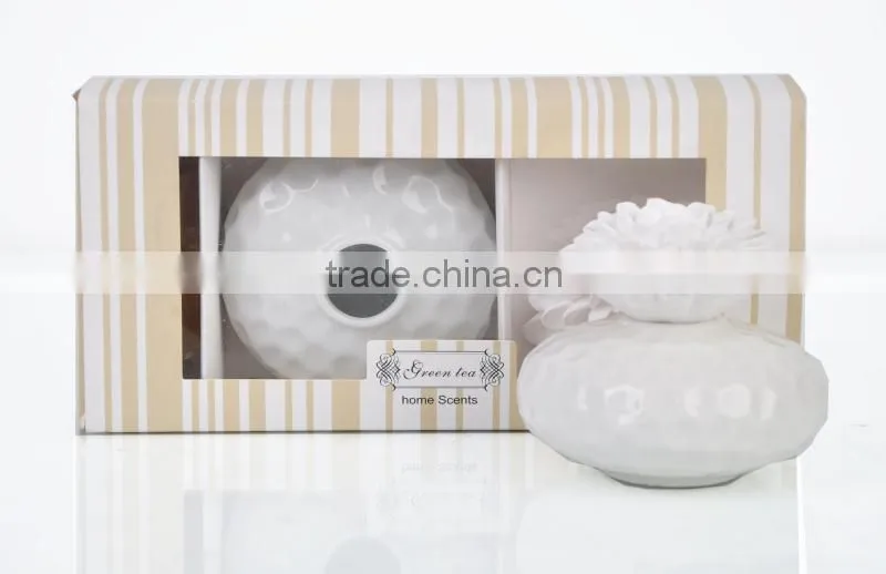 50ml Home fragrance Sola Flower Diffuser with ceramic jar, air fresher gift set SA-1343