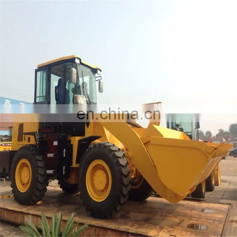 2 T 4x4 Small Front Shovel Wheel Loader ZL20F with bigger snow bucket