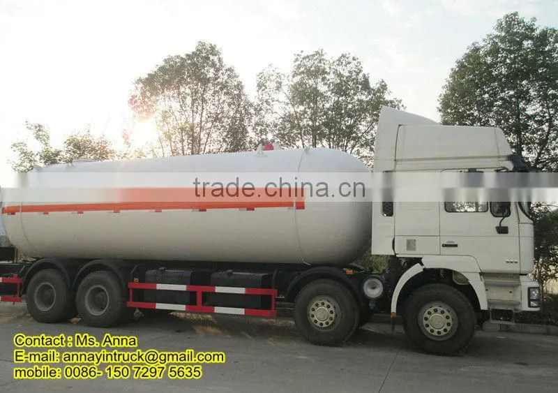 20-35CBM Shacman 8x4 336hp LPG tank truck LPG storage truck lpg tanker transportation truck
