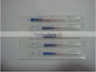 Silver handle Acupuncture Needles with tube CE & ISO