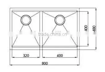 Stainless Steel Franke Kitchen SinkS-RTS 200a
