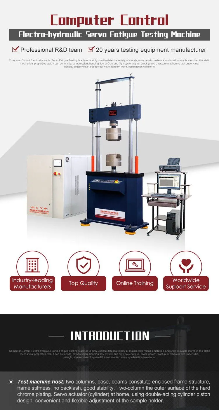 Crack Growth Fatigue Test and Crack-Tip Opening Displacement test Dynamic Testing System