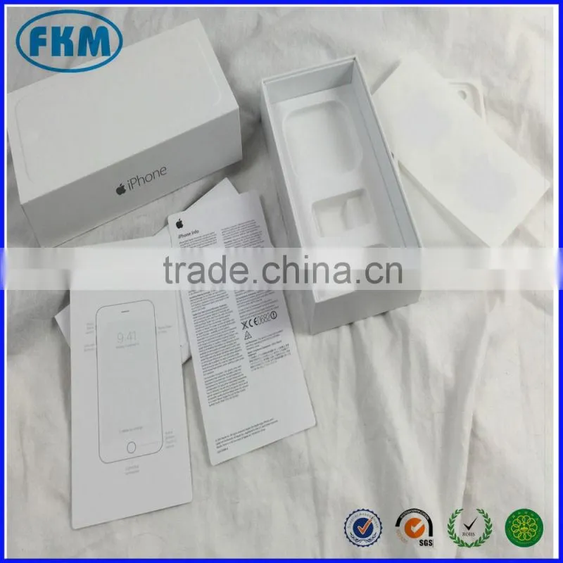 Custom cell phone screen protective film Kraft paper box packaging carton