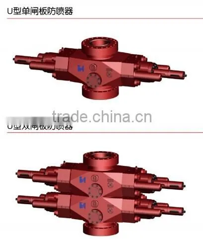 API 16A cameron/shaffer type Single Ram BOP manual for oilfield drilling
