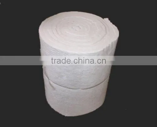25x610x7200mm 128kg/m3 1260 Spun Ceramic Fiber Blanket