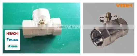 fast running operating motorized ball valve with big flow