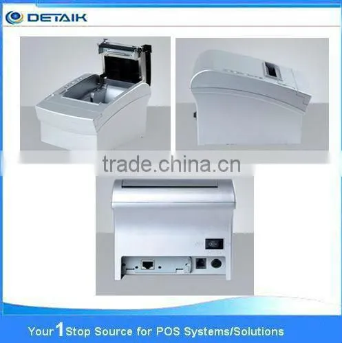 White Color 80mm Serials with Auto Cutter Thermal Receipt Printers