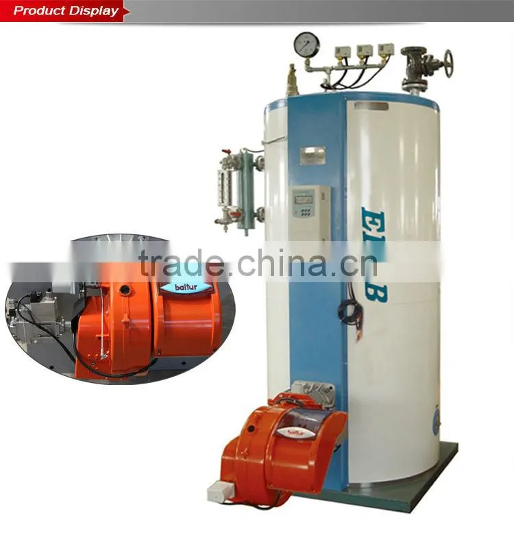 Small Vertical Oil Gas Combi Steam Boiler