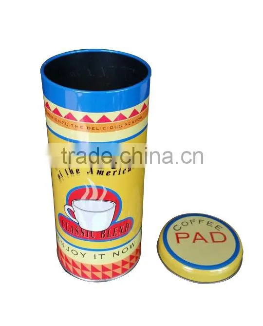 Coffee tin can packaging