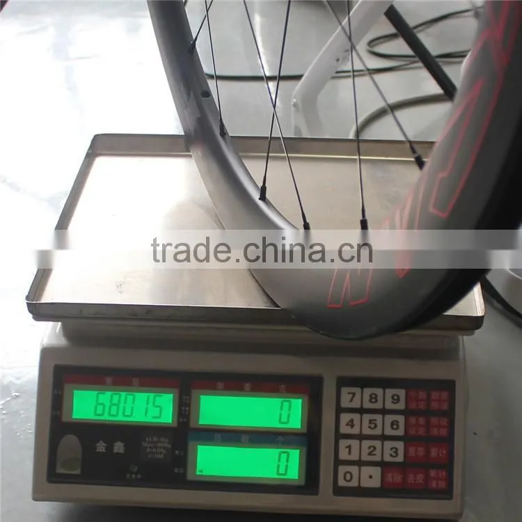 new 23mm width 50mm clincher Novate hub Sapim spoke road bike carbon clincher wheels 50C