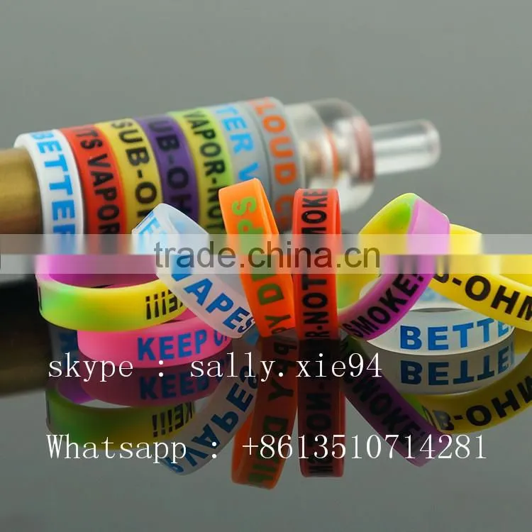 silicone vape band checp vape band circle ring nonstick silicone vape band