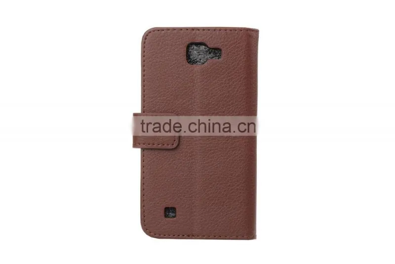 MMT Shockproof Luxury Litchi Grain with Photo Frame PU Leather Flip Case for LG K4 Wallet Cover with Card Slot Flip Case MT-5668