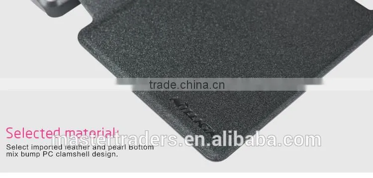 Original NILLKIN Sparkle Series Wallet Flip PU Leather Case With PC Back Cover For OPPO R1C For OPPO R1X MT-3356