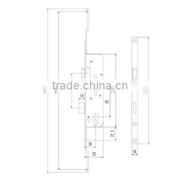 high quality multi door lock