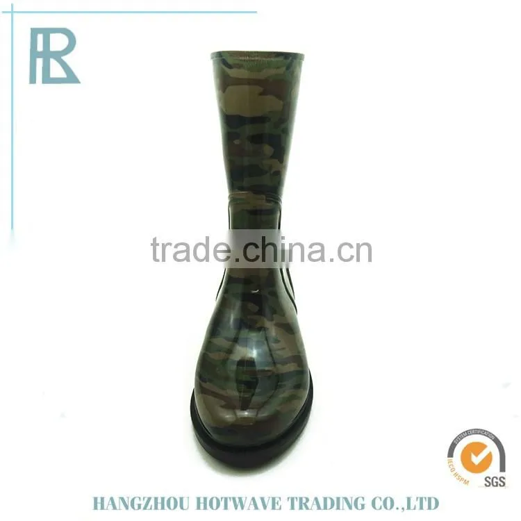 China Factory Fashion Wellingtons rain boots women
