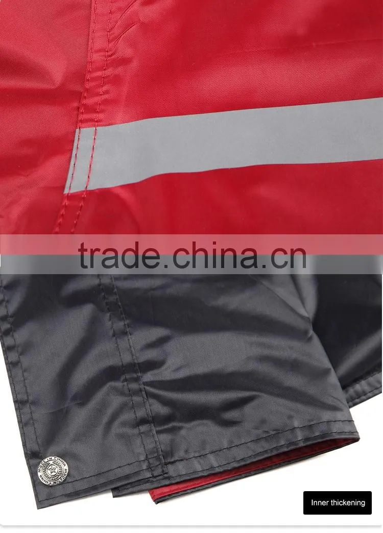 Double Wear Double thick split fashion raincoat poncho outdoor rain pants