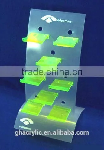 Professional and top quality acrylic display rack,customized acrylic display rack