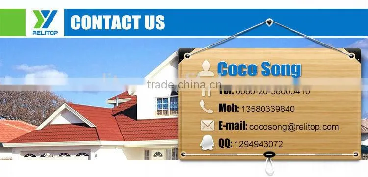 Stone coated circular hip ridge tile for roof tile