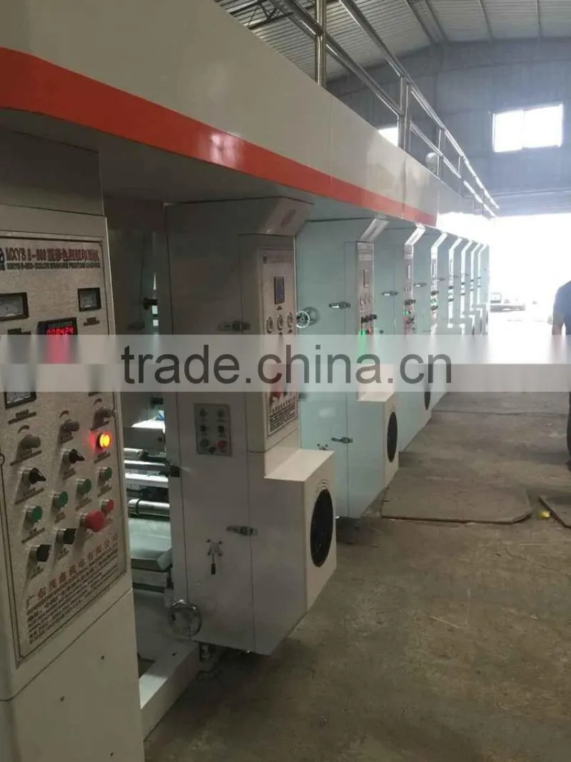 China hot sale Six color plastic Printing Machine 2016