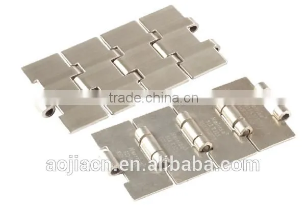 Stainless steel chain wholesales steel table top chain for slat strainght run conveyor