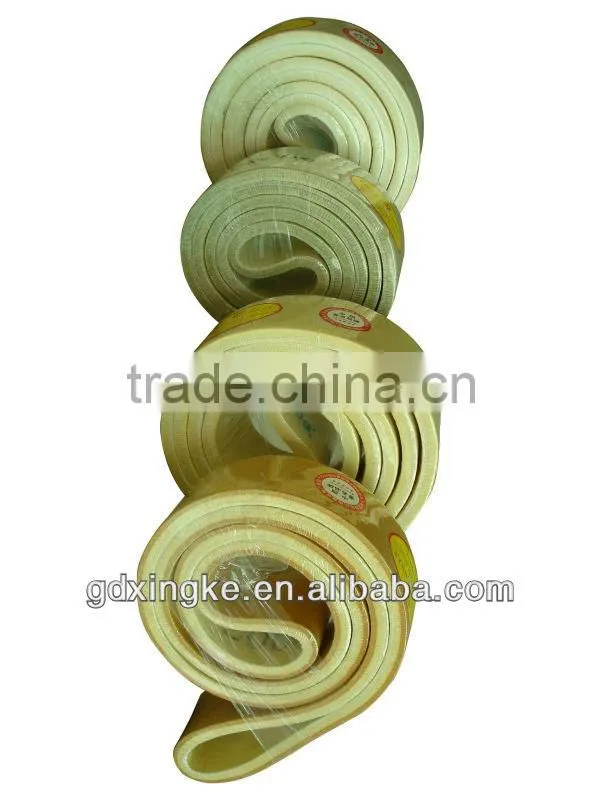 kevlar seamless conveyor belt for aluminium extrusion