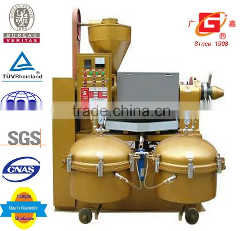 270kgs per hour air pressure filter combined oil press machine sunflower seed oil making machine