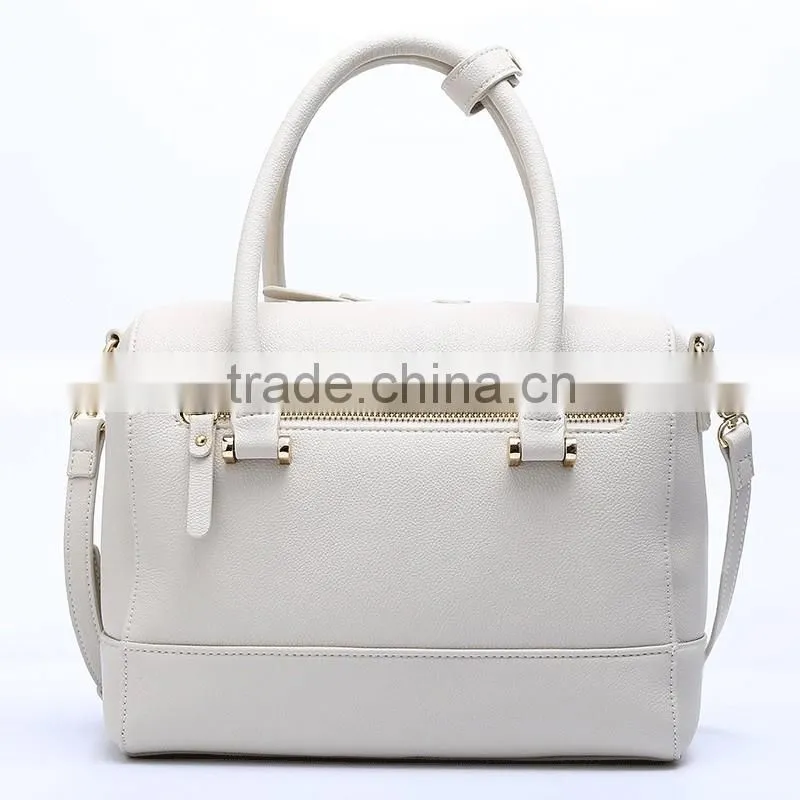 cc1014a newest synthetic leather lady hand bags PU leather duffel bag