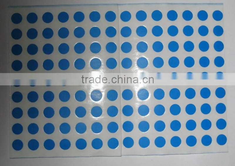 High quality Custom self adhesive label pvc stickers die cut circle stickers made in China