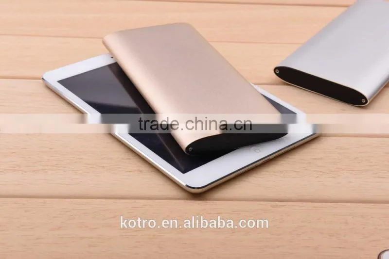 The Newest Portable Aluminium Shell 6000 mah Mobile Quick Charging QC2.0 Power Bank