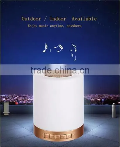 Support any audio MP3 files wireless bluetooth speaker