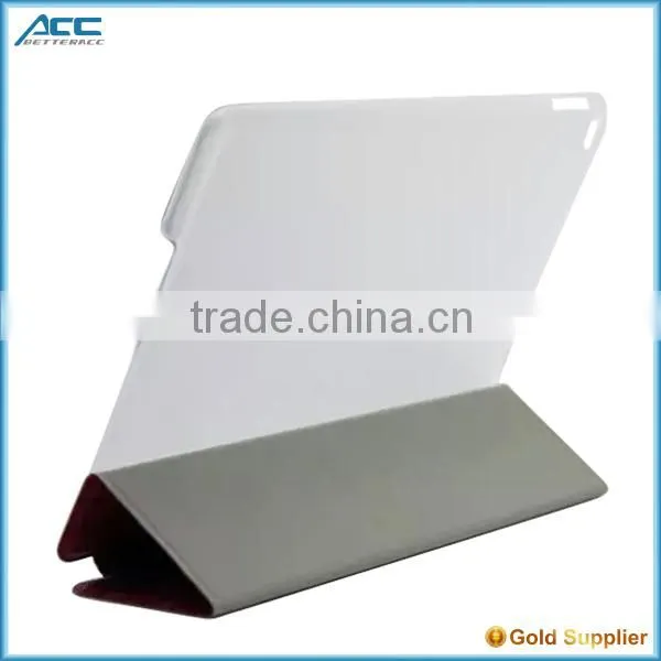 Alibaba express factory wholesale price flip leather tablet case for iPad 6