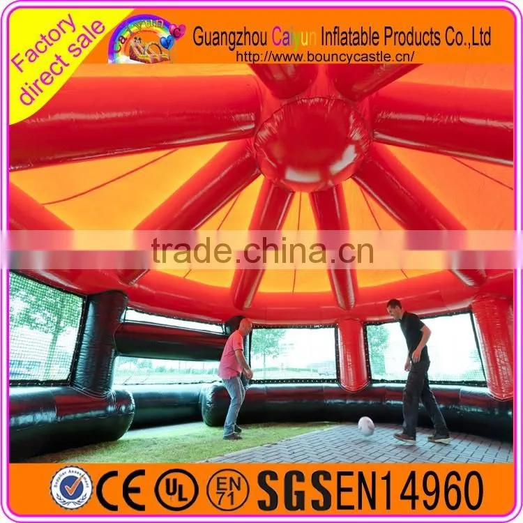 Giant inflatable football field, inflatable football game