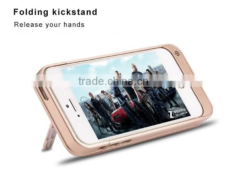 High quality safety certified battery charger case for iphone 5 se charger case charger
