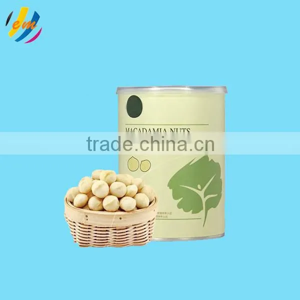 Alu foil paper can for food packing