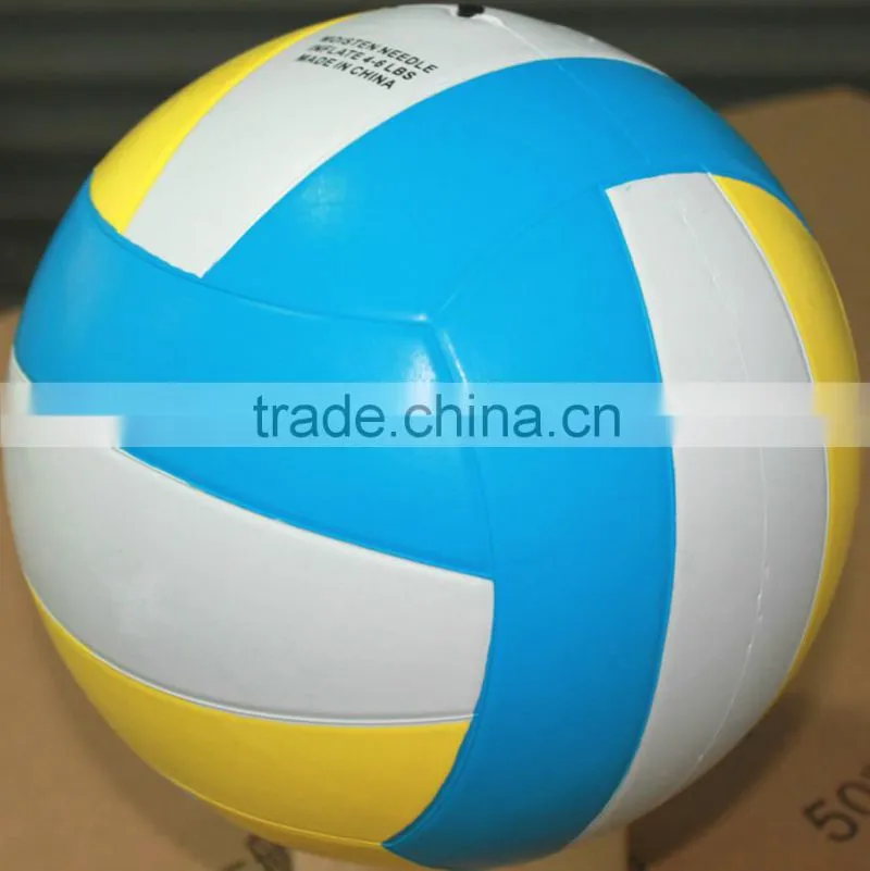 soft touch standard size custom rubber volleyball
