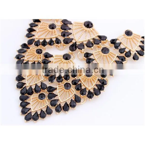 2015 Hot selling products statement necklace luxury