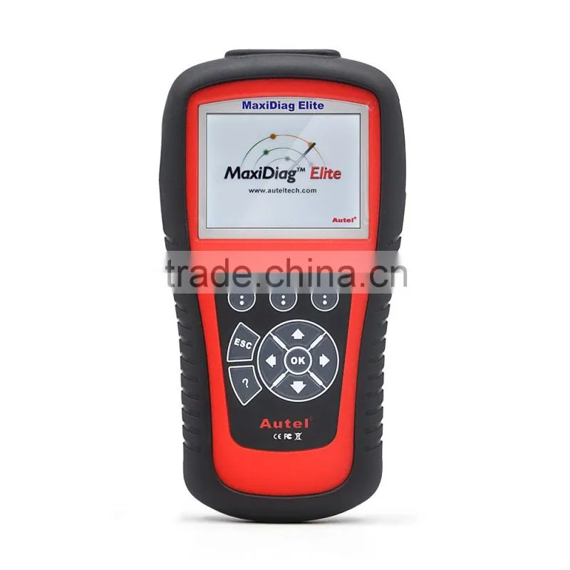 100% Original Autel MaxiDiag Elite MD802 Scan Tool For All System+DS model+Engine+Transmission+ABS Airbag+EPB+OIL Service Reset