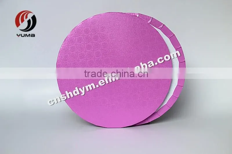 wholesale round colored cake drums