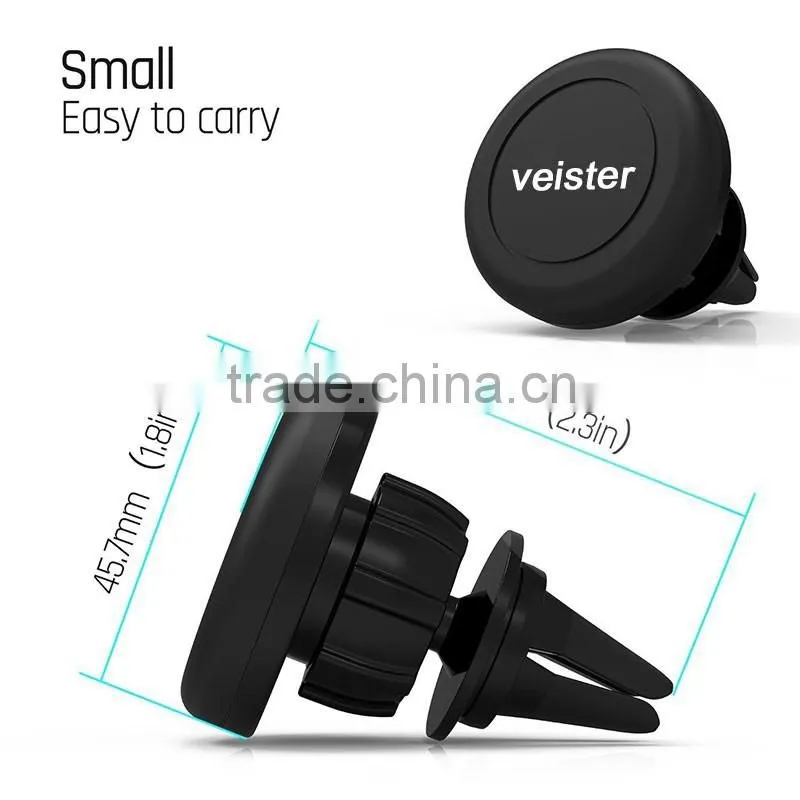 Veister 360 degree rotating new design car air vent mount magnetic phone holder