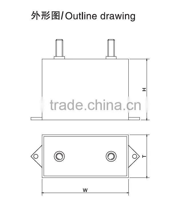 polypropylene film capacitor, resonance circuit, inductor capacitor resonance