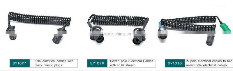 high quality seven cable wires with connector