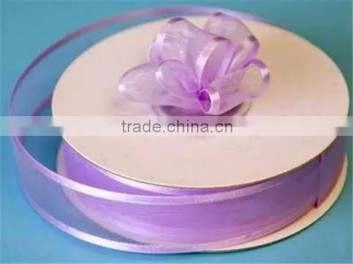4" Wide Organza Ribbon