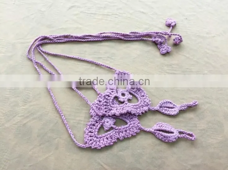 Crochet Barefoot Sandals Beach Wedding Yoga Shoes Foot Jewelry White
