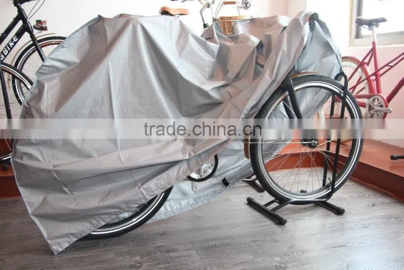 2016 waterproof bike /bicycle cover /use light/ sold in some supermarkets in Germany bike cover//tandem bike cover//