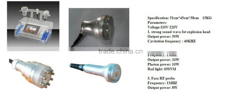 guangzhou super cavitation weight loss equipment