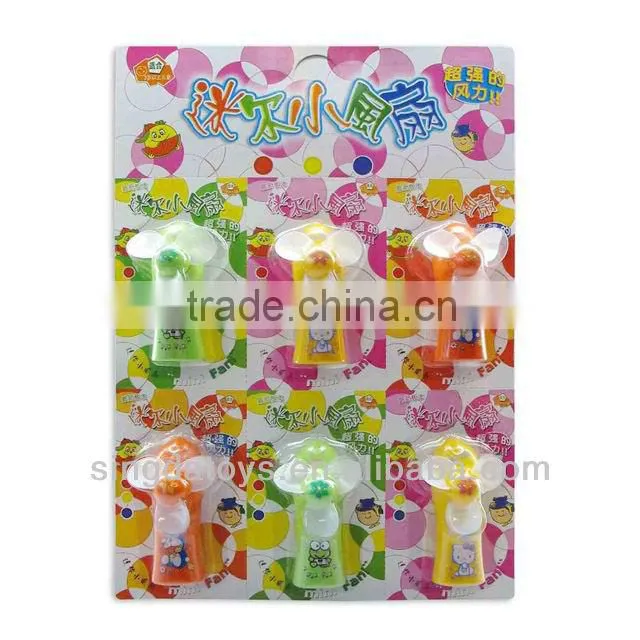 Mini bear sticker new design hand shake fan summer products